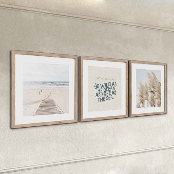 Set di dipinti 3 pz 30x40 cm Seaside – Styler