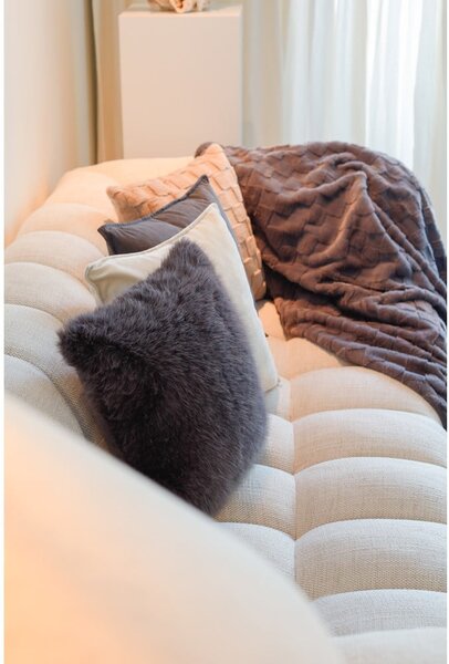 Cuscino decorativo in micropile 45x45 cm Rava – Tiseco Home Studio