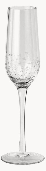 Flute da champagne in vetro soffiato Bubble