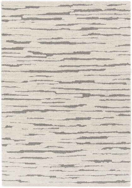 Filly - Tappeto Bianco Naturale E Grigio, 160 X 230