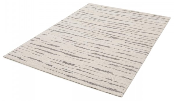 Filly - Tappeto Bianco Naturale E Grigio, 160 X 230