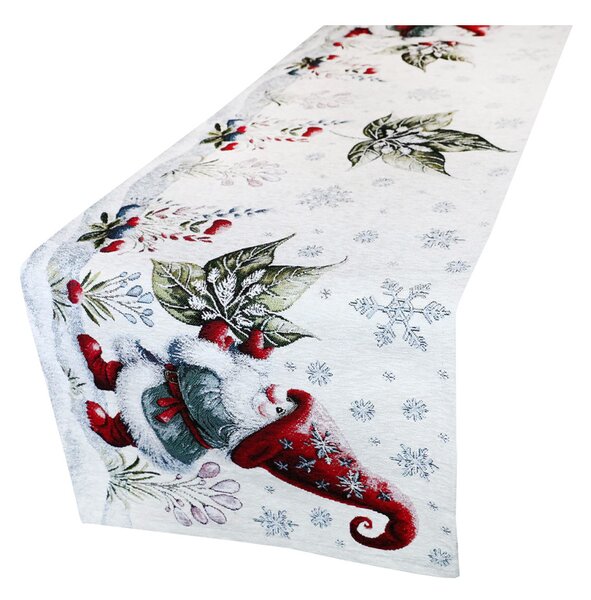Runner Gobelin Elfo Foglia Chenille IT033
