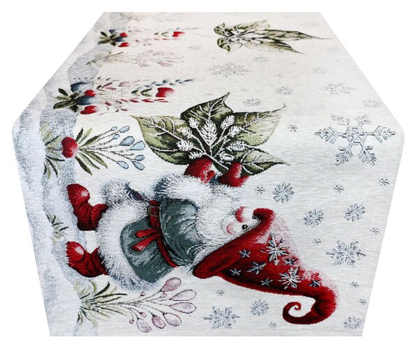 Runner Gobelin Elfo Foglia Chenille IT033