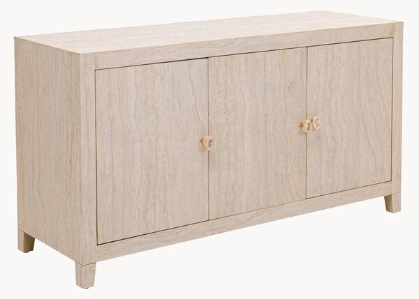 Credenza effetto travertino Travertino