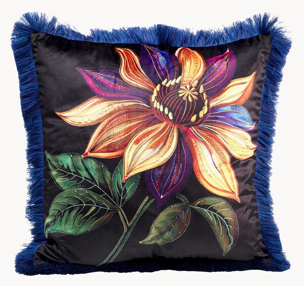 Cuscino in velluto Jungle Bloom