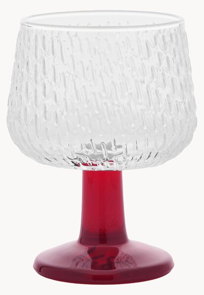 Bicchiere da vino in vetro soffiato Syksy