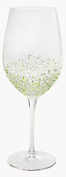 Set di 4 bicchieri da vino Confetti