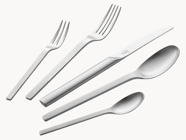Set di 30 posate spazzolate Minimale