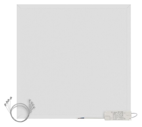 Pannello LED a Sospensione 60x60 42W CCT UGR19 PHILIPS CertaDrive CRI92 Colore Bianco Variabile CCT