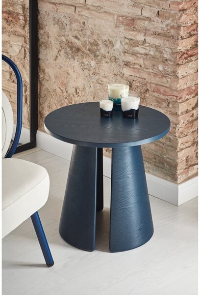 Tavolino blu , ø 50 cm Cep - Teulat