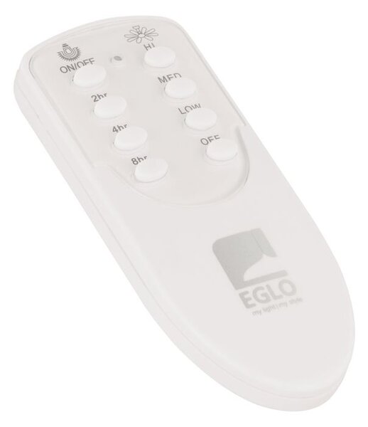 Ventilatore Bondi 1 Abs Nero Opaco E Acrilico Bianco
