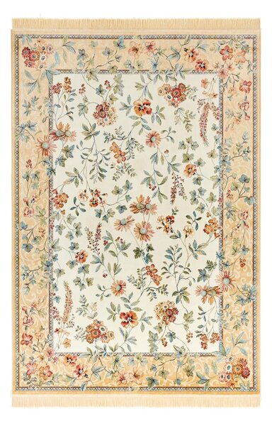 Tappeto in viscosa beige 160x230 cm Oriental - Nouristan