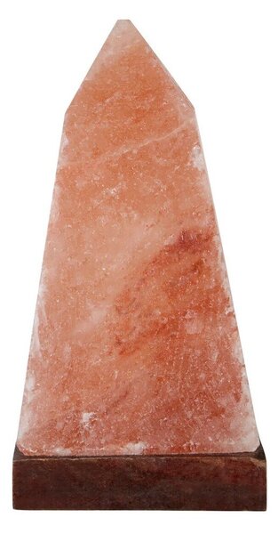 Lampada di sale arancione (altezza totale 28 cm) Nepal – Premier Housewares