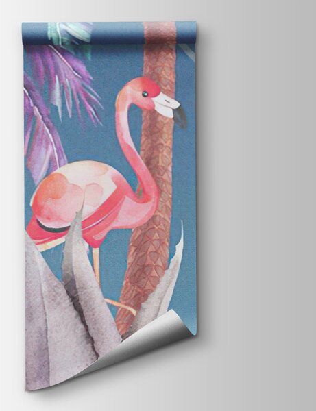 Carta da parati Giraffa e zebra nella giungla, Carta da parati Foresta, Carta da parati popolare, u62123v3 - Tapeko.it
