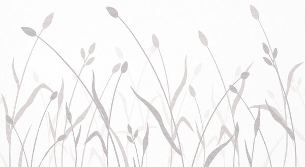 Carta da parati Design astratto e sereno ispirato alla natura, Carta da parati Foglie, Carta da parati popolare, t01054v4 - Tapeko.it