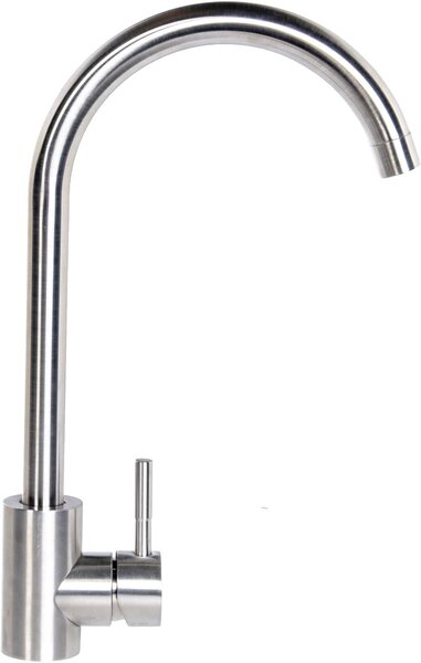 Miscelatore per cucina, in acciaio inossidabile, dimensioni 6x20x39 cm, ideale per l'uso in cucina