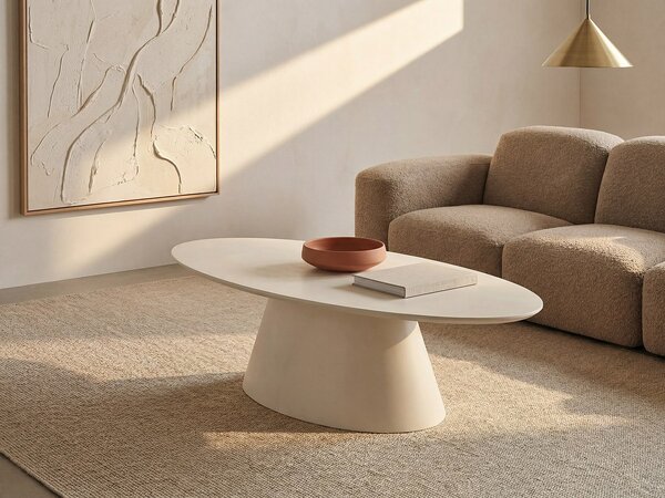 Tavolino in MDF Beige - ANTELADA
