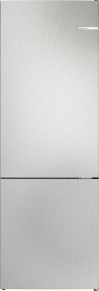 Bosch Frigorifero Combinato Capacit 440 Litri Classe energetica A Raffreddamento No Frost colore Metal Look - KGN492LAF Serie 4