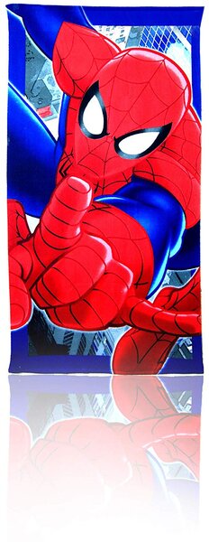 Telo Bagno e Mare Spiderman in Microfibra 70x140cm