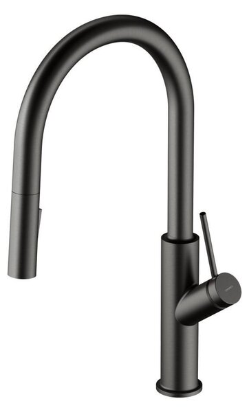 Omnires BEND BE6455GR Rubinetto per lavello, grafite