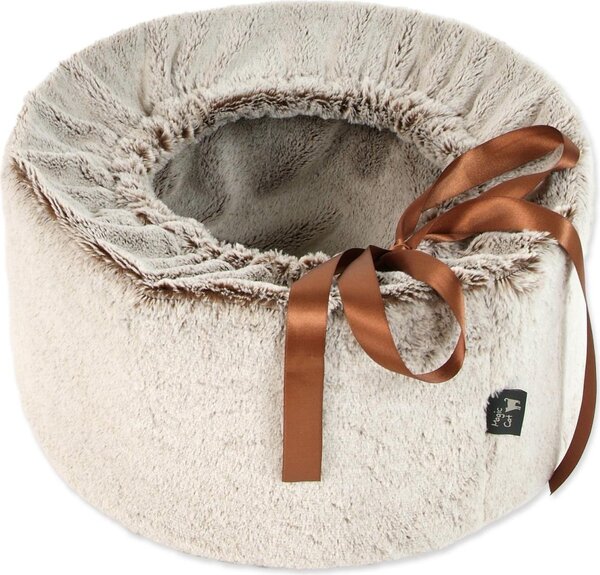 Pelech per gatti Magic Cat, marrone con strisce, richiudibile, 58 cm