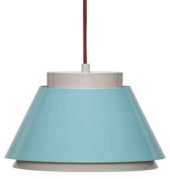 Lampada a sospensione Hübsch, Remi, dimmerabile, Blu, Soggiorno, Metallo, Scandinavo