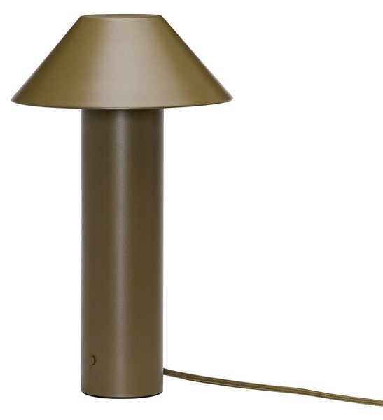 Lampade da tavolo Hübsch, Tower, dimmerabile, Verde, Soggiorno, Metallo, Moderno