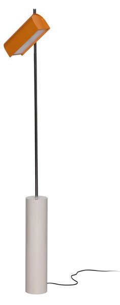Lampada da terra Hübsch, Reflector, dimmerabile, Arancione, Soggiorno, Metallo, Scandinavo