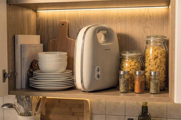 Ariete Tostapane Piastra per Toast e Sandwich Antiaderente Potenza 750 Watt colore Beige - 00C196303AR0 Sandwich Maker Vintage