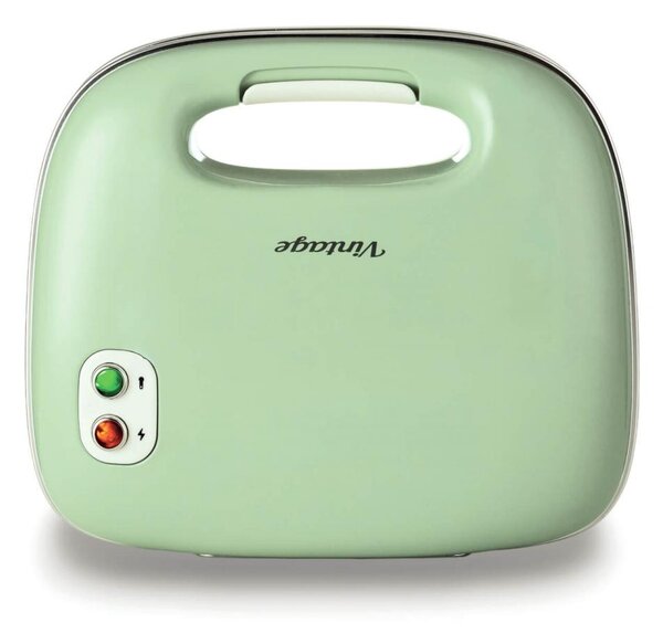 Ariete Tostapane Piastra per Toast e Sandwich Antiaderente Potenza 750 Watt colore Verde - 00C196304AR0 Sandwich Maker Vintage
