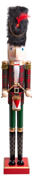Schiaccianoci di Natale H120 cm Legno in Legno