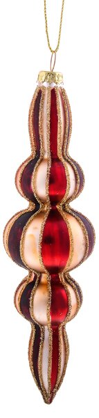 Set 6 Decoro da Appendere H14,5 cm