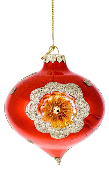 Set 6 Cipolla Double Hole Ø8 cm Rosso