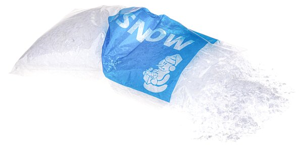 Set 4 Sacchetti di Neve Artificiale da 280 Gr