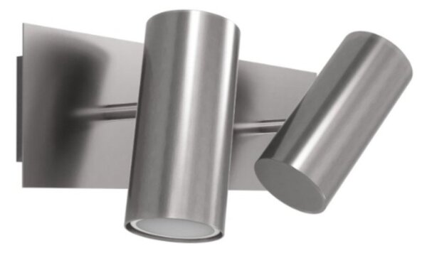 Applique moderno lampadari bartalini olocaro 2 gu10 led orientabile metallo - Lampadari Bartalini Gesso