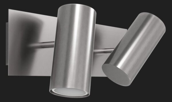 Applique moderno lampadari bartalini olocaro 2 gu10 led orientabile metallo - Lampadari Bartalini Gesso