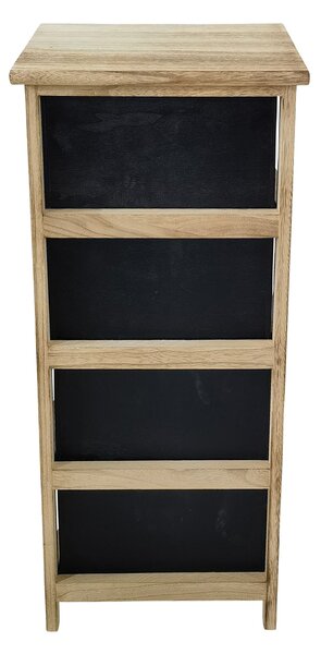 ZAZU - mobiletto in legno con cassetti