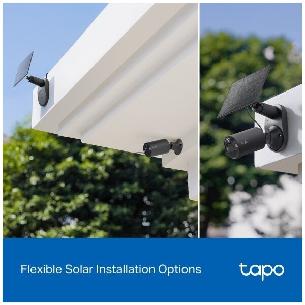 TP-Link - Telecamera solare per esterni con sensore IP65 Wi-Fi
