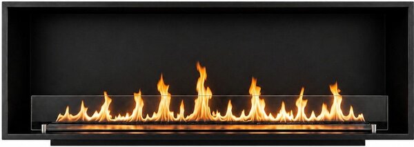 Divina Fire Camino a Bioetanolo da Incasso Biocamino Frontale a Parete 150x50 SATURNO150 TOPLINE - DF1500SAT
