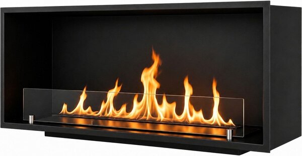 Divina Fire Camino a Bioetanolo da Incasso Biocamino Frontale a Parete 150x50 SATURNO150 TOPLINE - DF1500SAT