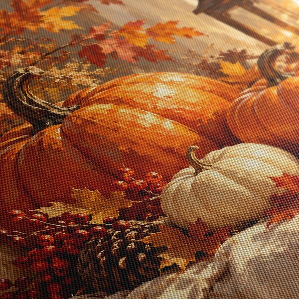 Quadro su tela – Composizione autunnale alla finestra