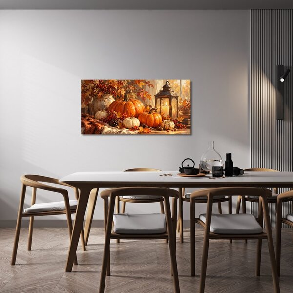 Quadro su tela – Composizione autunnale alla finestra