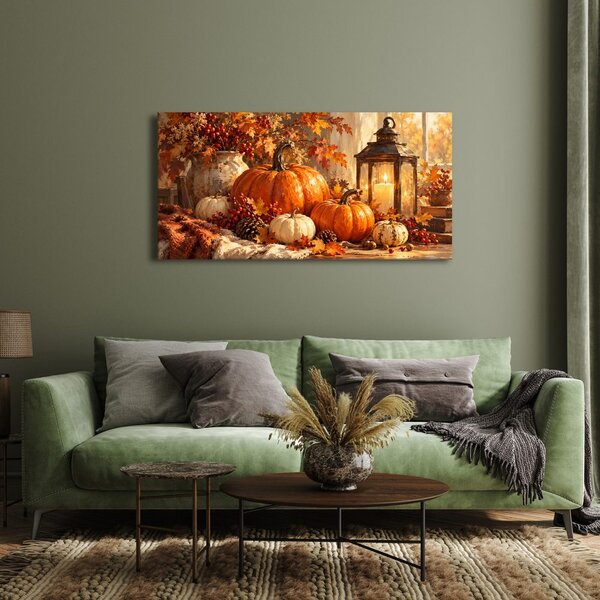 Quadro su tela – Composizione autunnale alla finestra