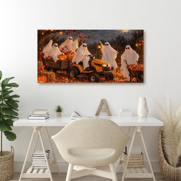 Quadro su tela – Festa di fantasmi per Halloween