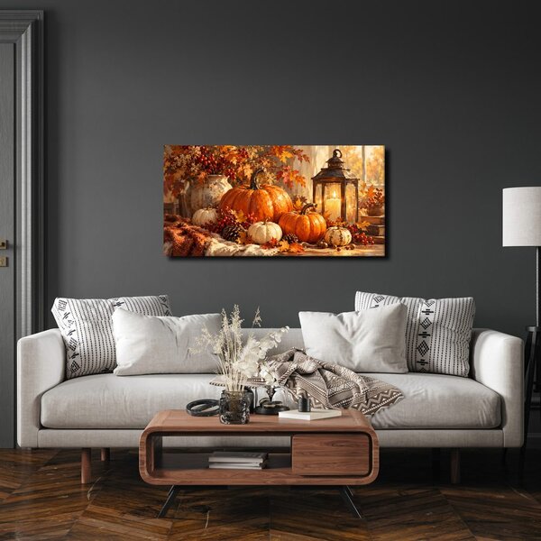 Quadro su tela – Composizione autunnale alla finestra