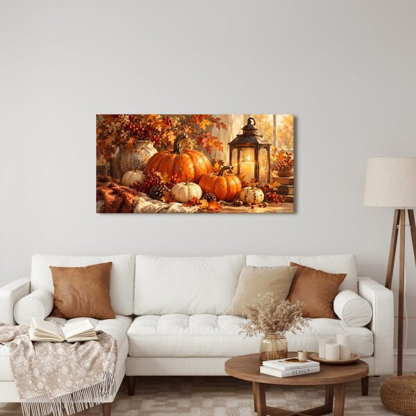 Quadro su tela – Composizione autunnale alla finestra