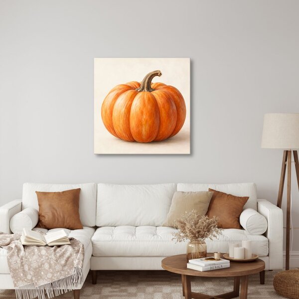Quadro su tela – Zucca autunnale matura