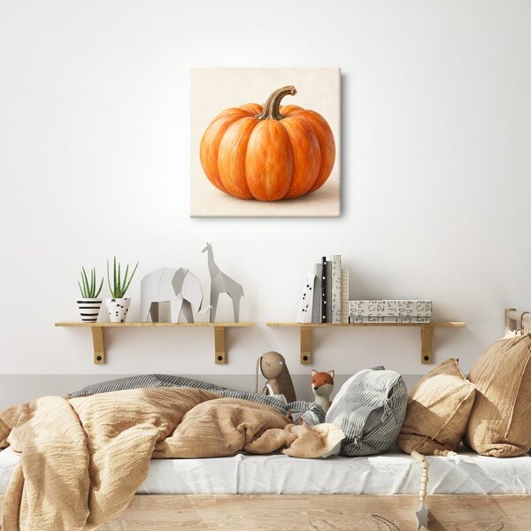 Quadro su tela – Zucca autunnale matura