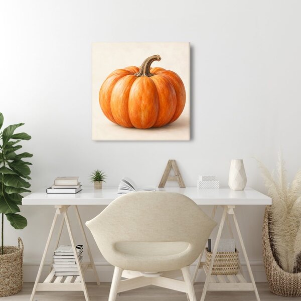 Quadro su tela – Zucca autunnale matura