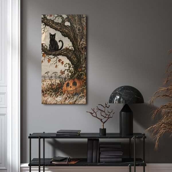 Quadro su tela – Albero della vita nella notte misteriosa